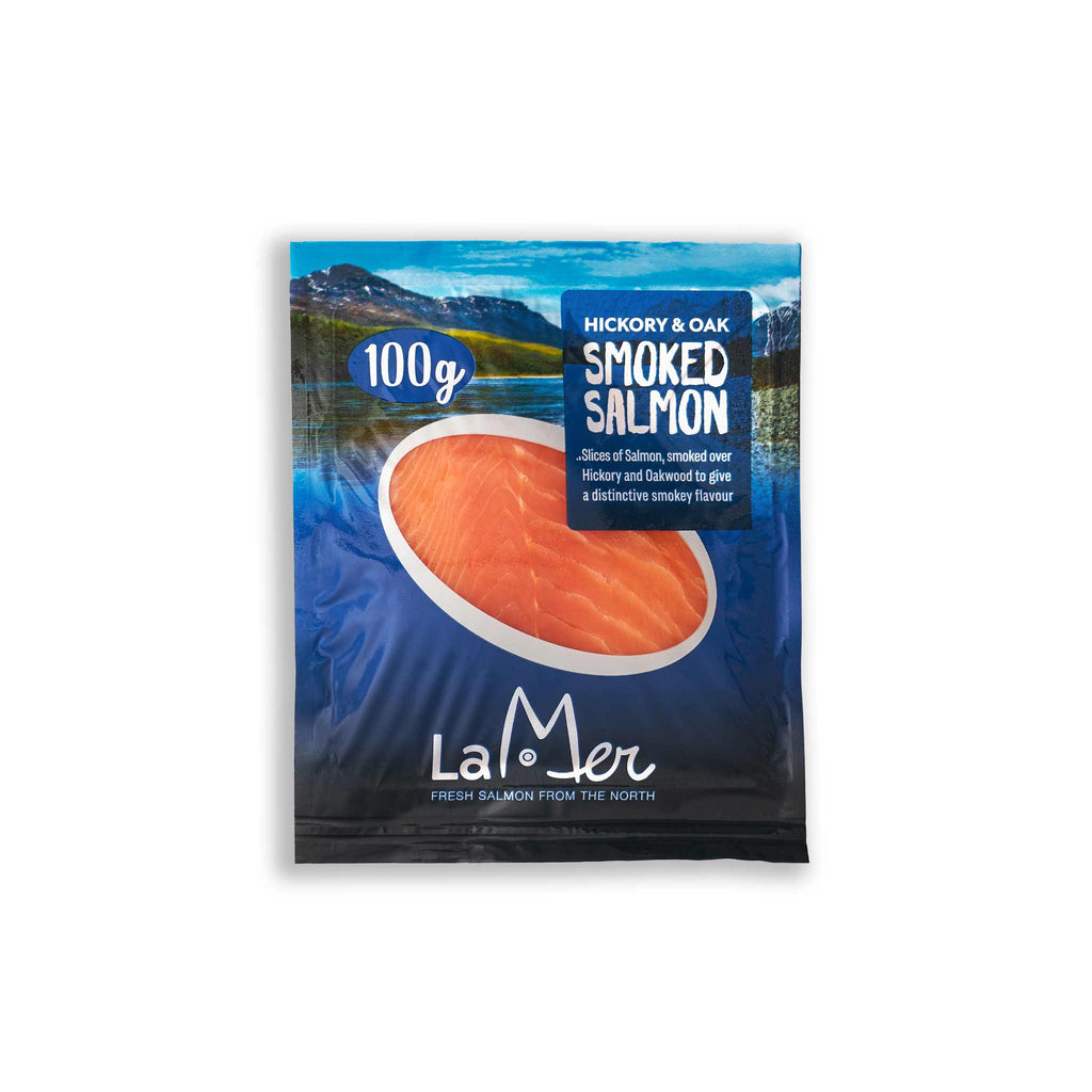 Norwegian Smoked Salmon Slices 100 g