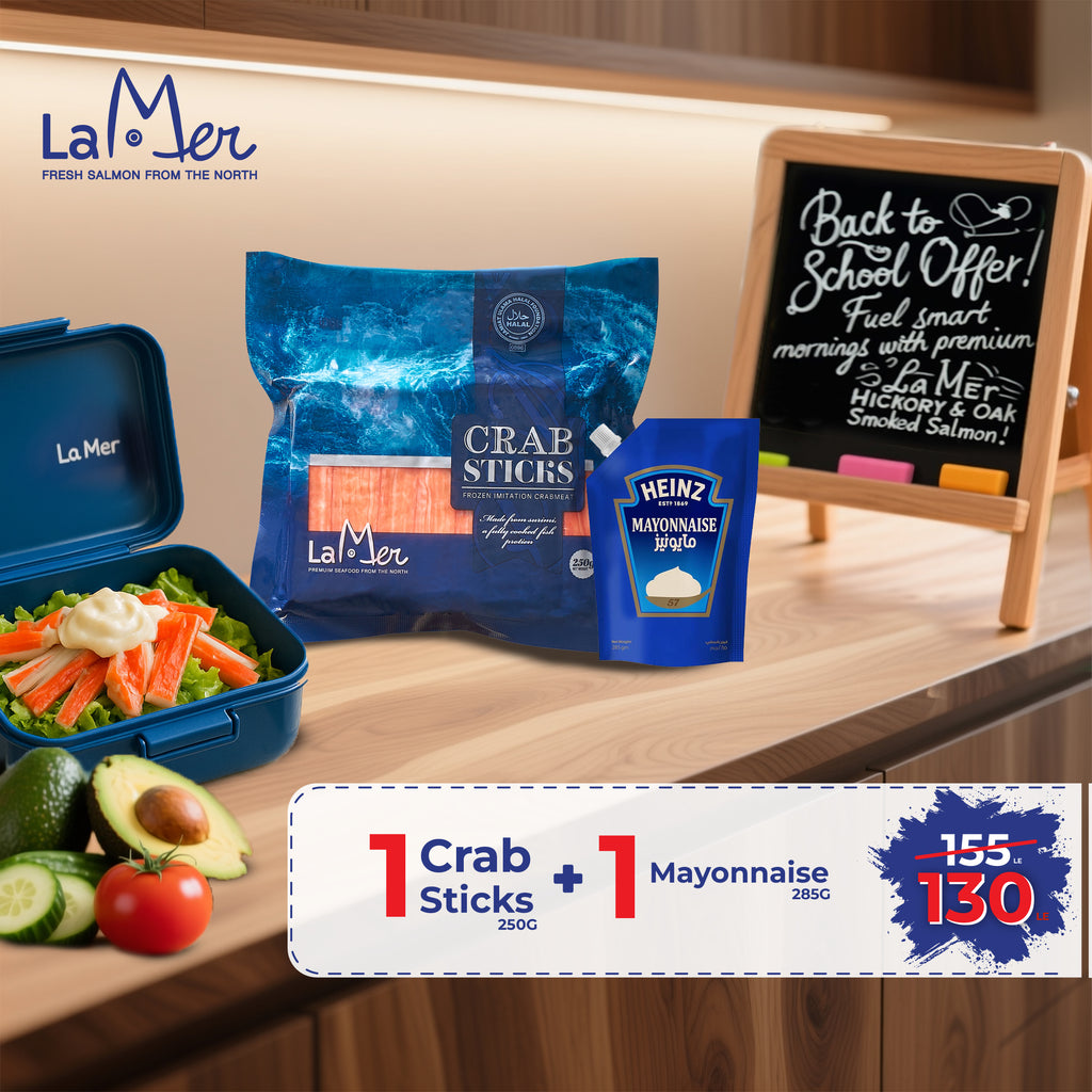 Crab Sticks 250g + Heinz Mayonnaise 125g For Free