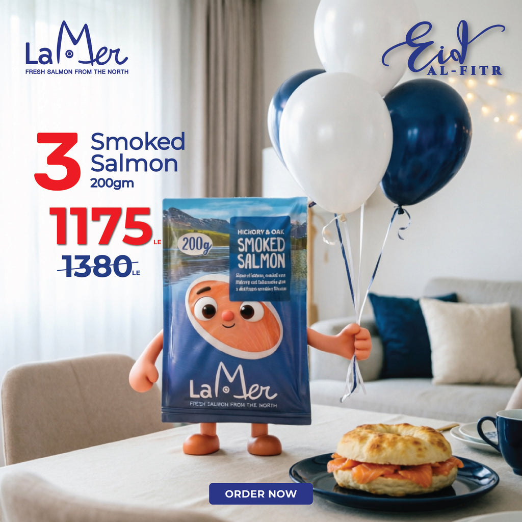 3 X Smoked salmon 200G