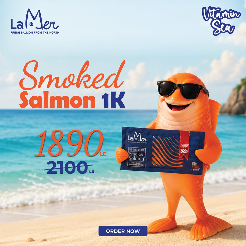 1 X 1000g Smoked Salmon with 10%off