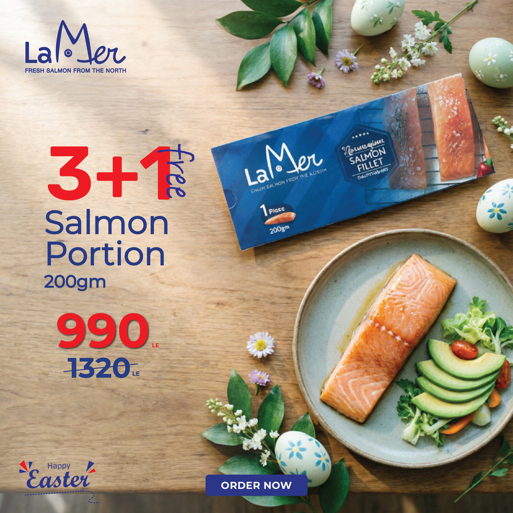 Buy 3 X Salmon Fillet Portions 200G + get 1 back free
