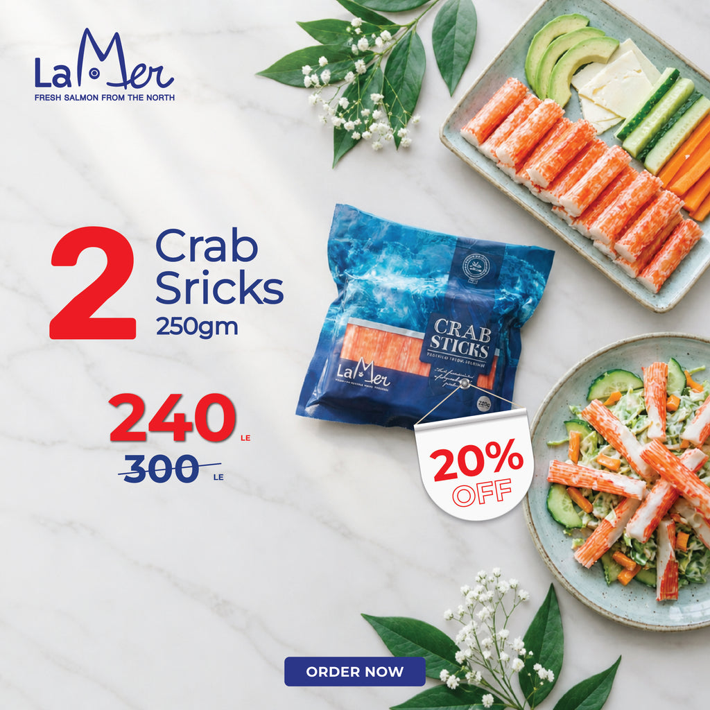 2× packs Crab sticks 250G