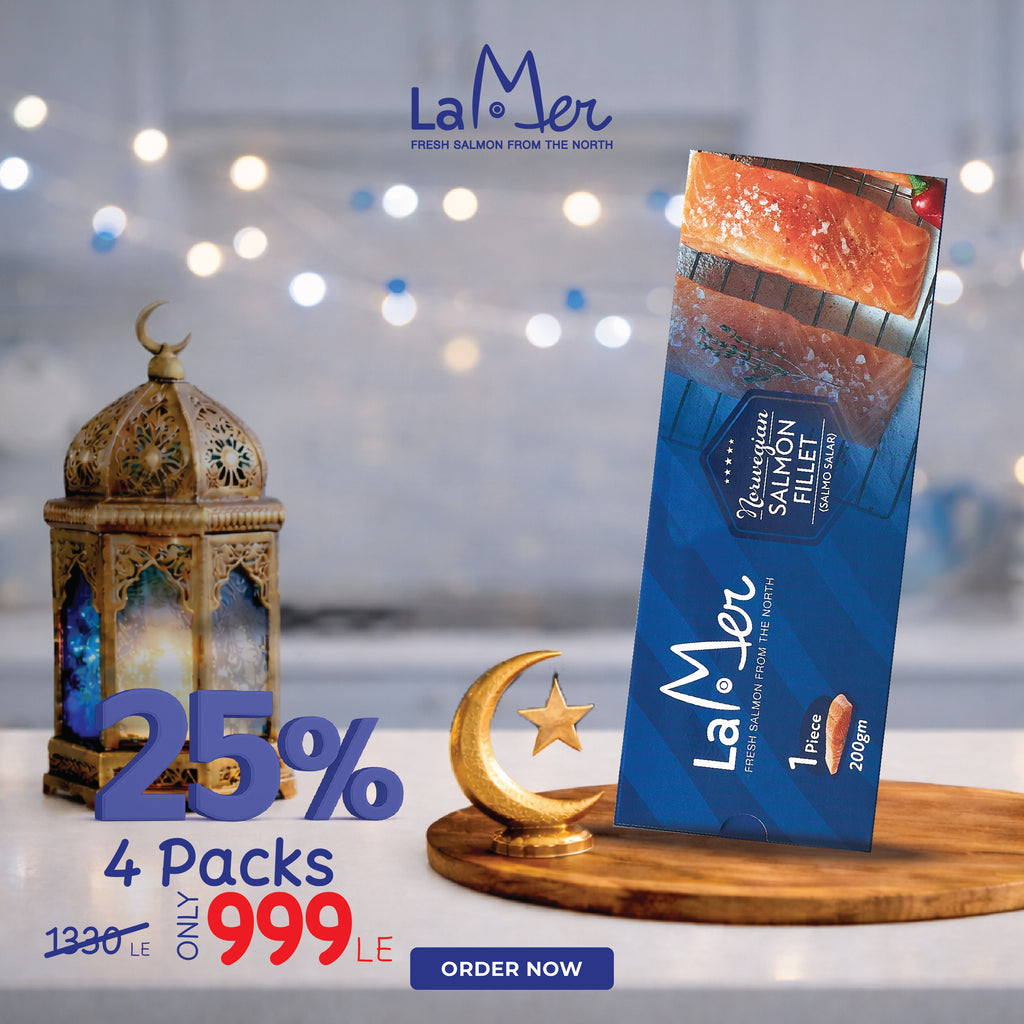 4 X packs salmon fillet 200G