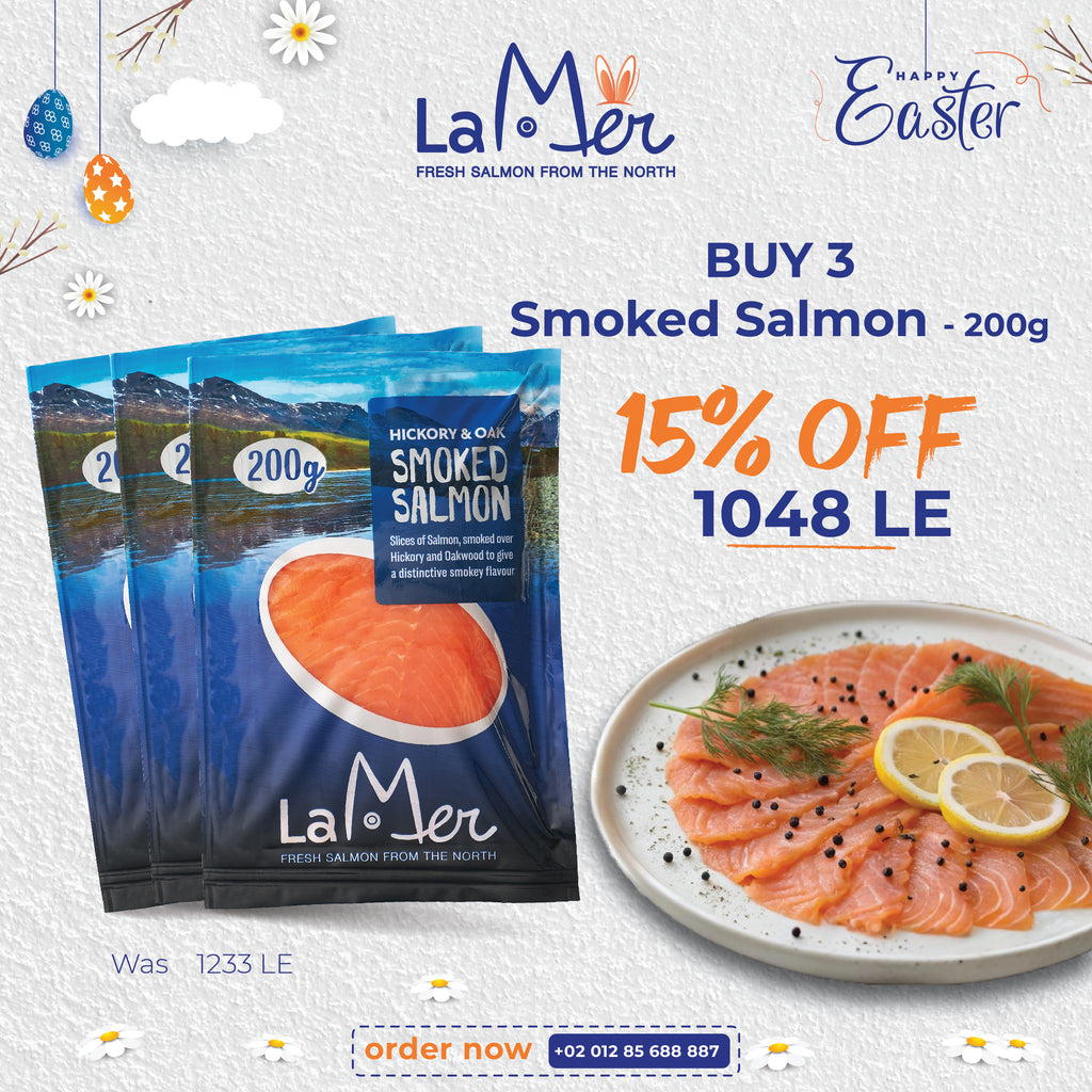 3 Smoked Salmon 200G