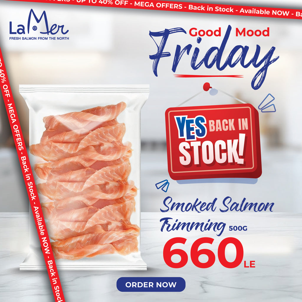 Smoked Salmon Trimming 500G